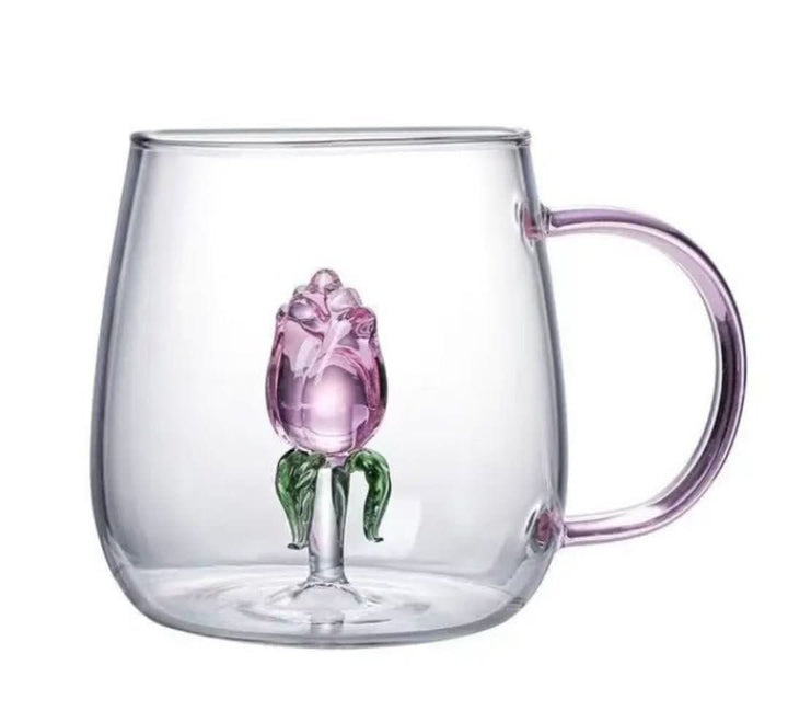 La Vie En Rose | Champagneglas - Handgjort