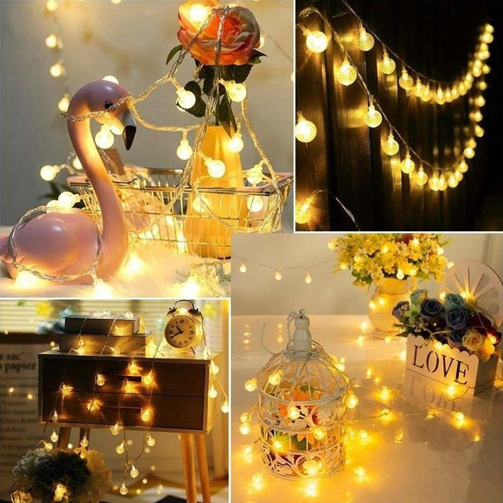 LED Boll Ljus Slingor