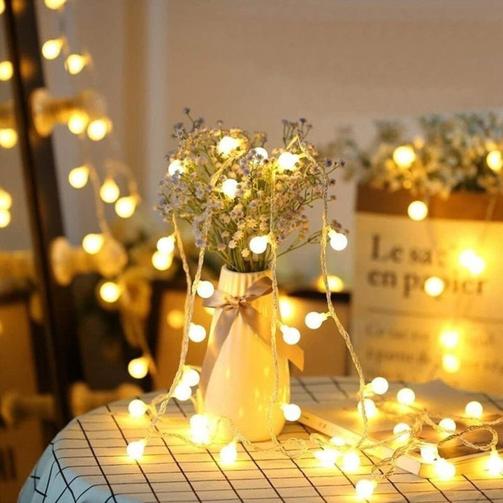 LED Boll Ljus Slingor