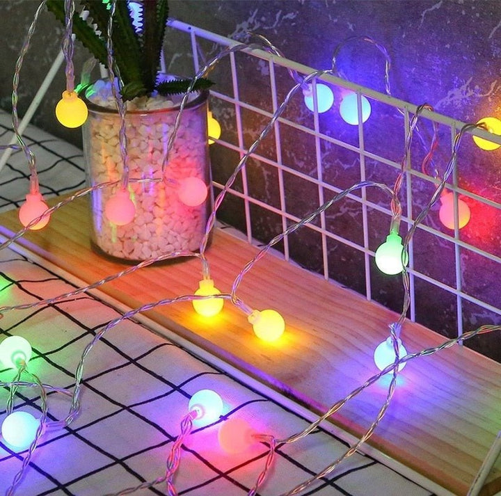 LED Boll Ljus Slingor