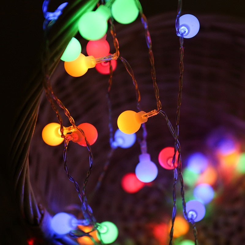 LED Boll Ljus Slingor