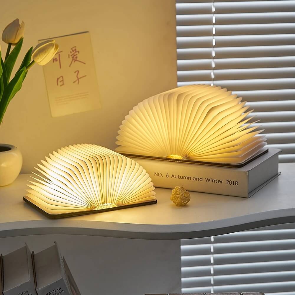 LED bokbordslampa