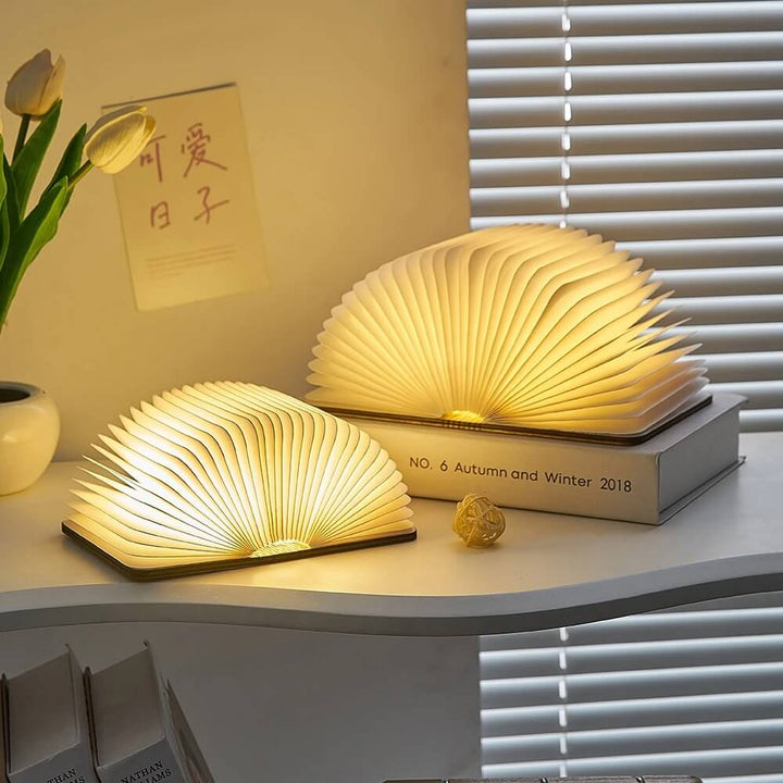 LED bokbordslampa
