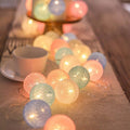 LED Bomull Boll Girlang Ljus
