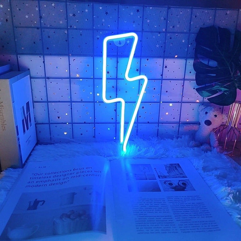 Blitzbogen Neon-skylt