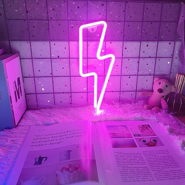 Blitzbogen Neon-skylt