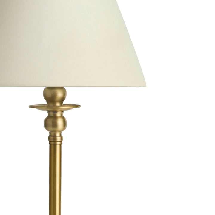 Lucille Ornate LED Uppladdningsbar Trådlös Lampa - Mässing
