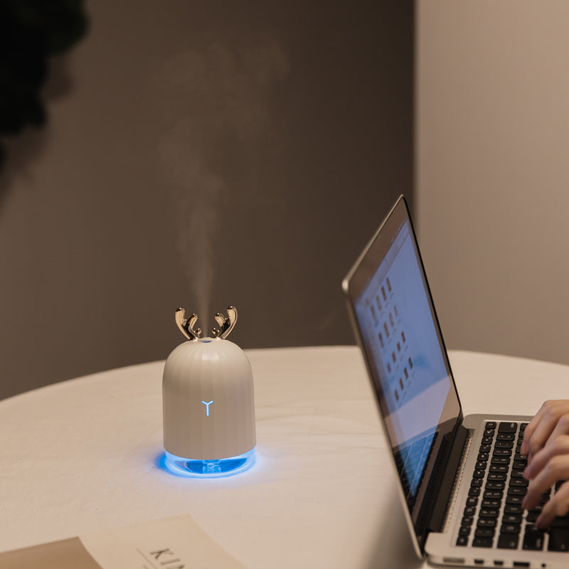 BunnyAir Barnens Luftfuktare – Med Nattlampa och LED-belysning |