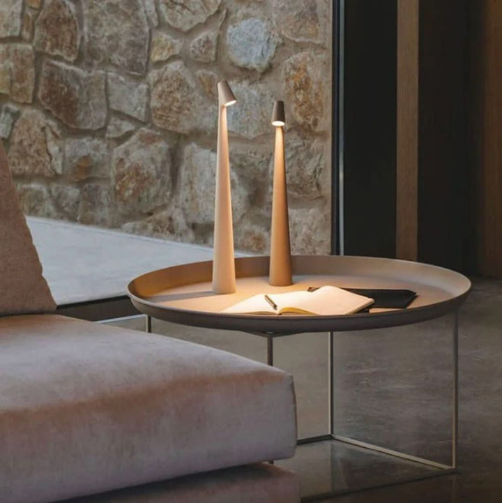 Nordisk minimalistisk design stämningslampa | Trådlös