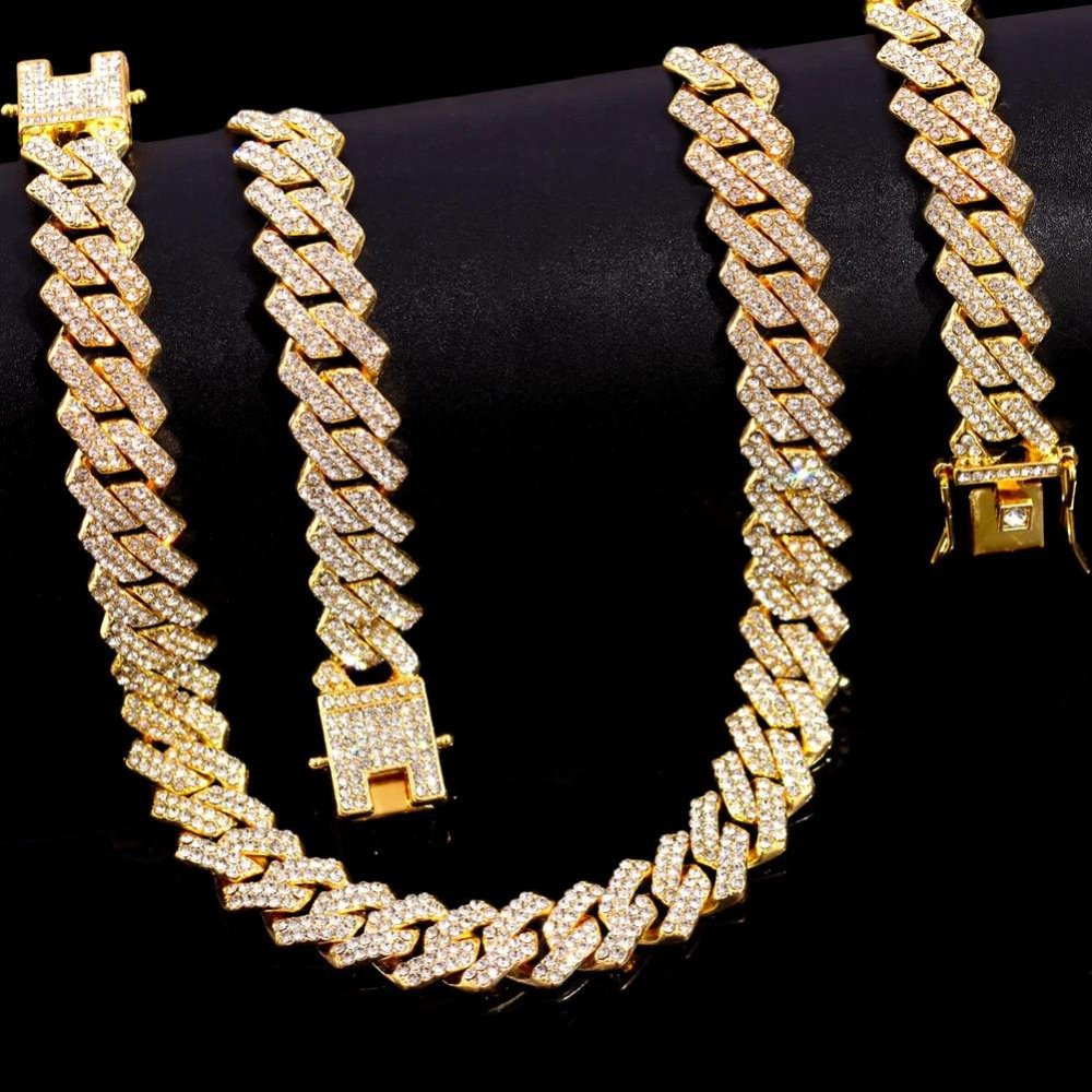 LuxeLink • Hund Guld Kedja Halsband
