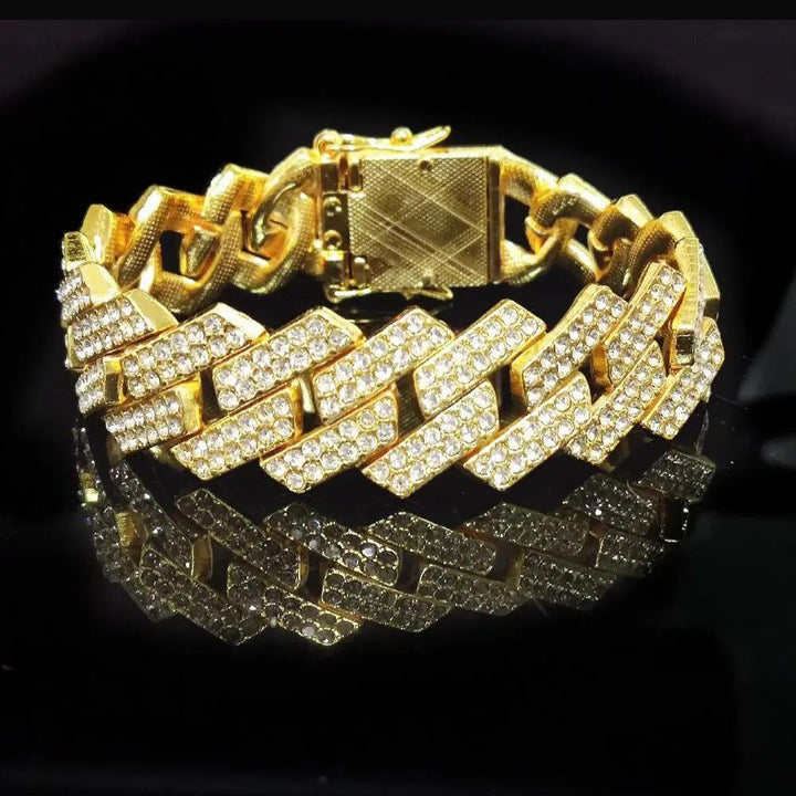 LuxeLink • Hund Guld Kedja Halsband