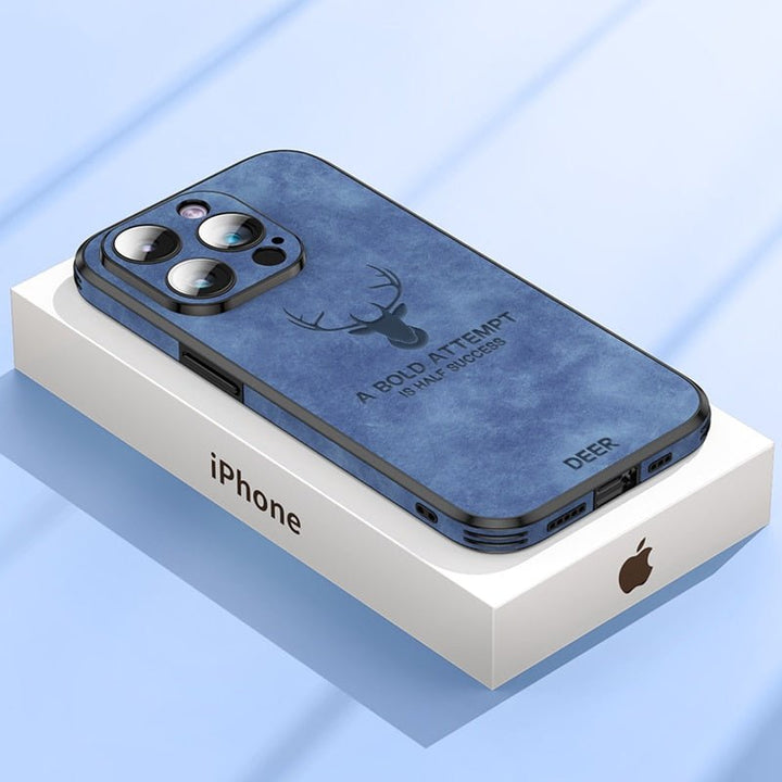 LUXIGUARD LÄDER – Lyxigt iPhone-fodral med Stötskydd