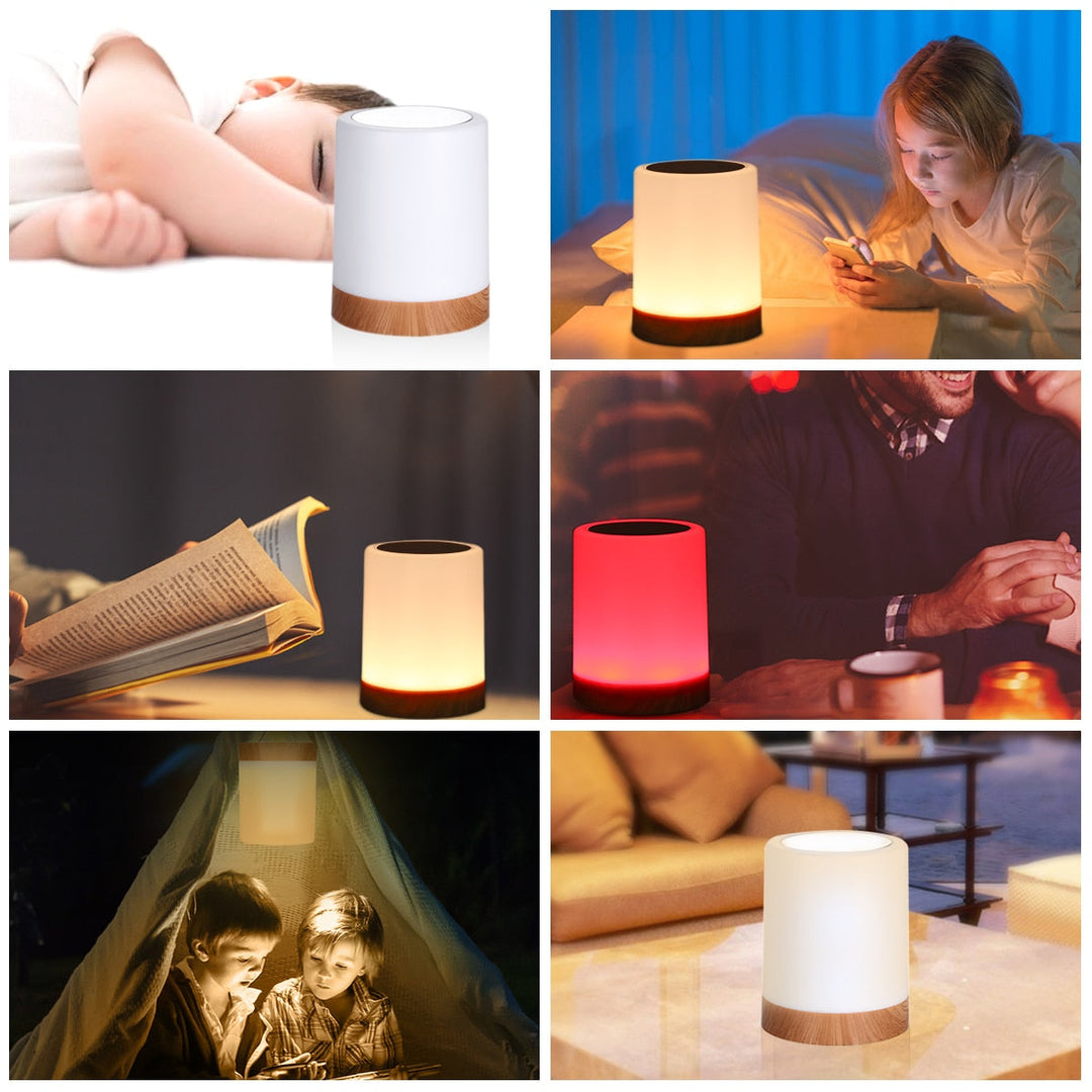 LumiGlow Nattlampa™ | Den perfekta lampan för stämningsfulla kvällar!