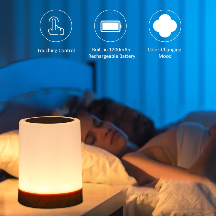 LumiGlow Nattlampa™ | Den perfekta lampan för stämningsfulla kvällar!