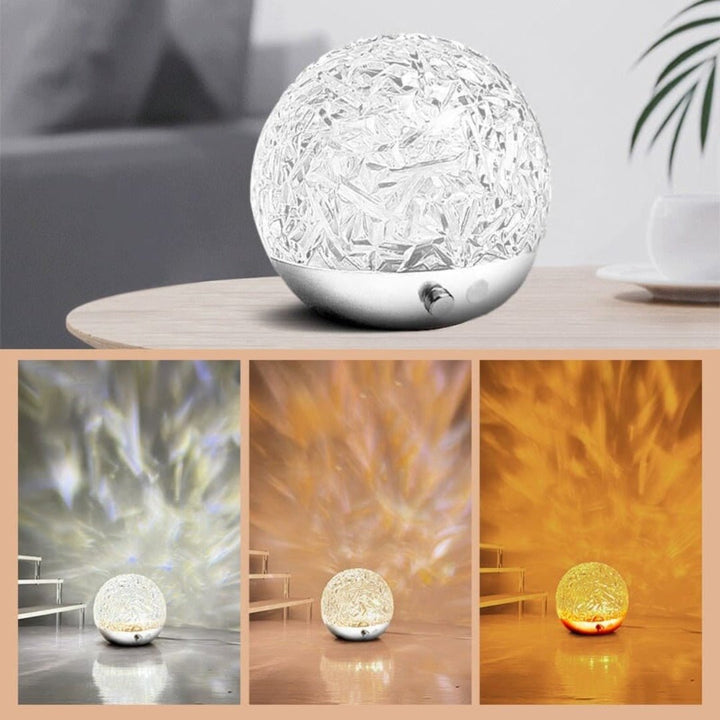 Magiska Vågor | Dynamisk Vattenvåg Projektions Stämningslampa