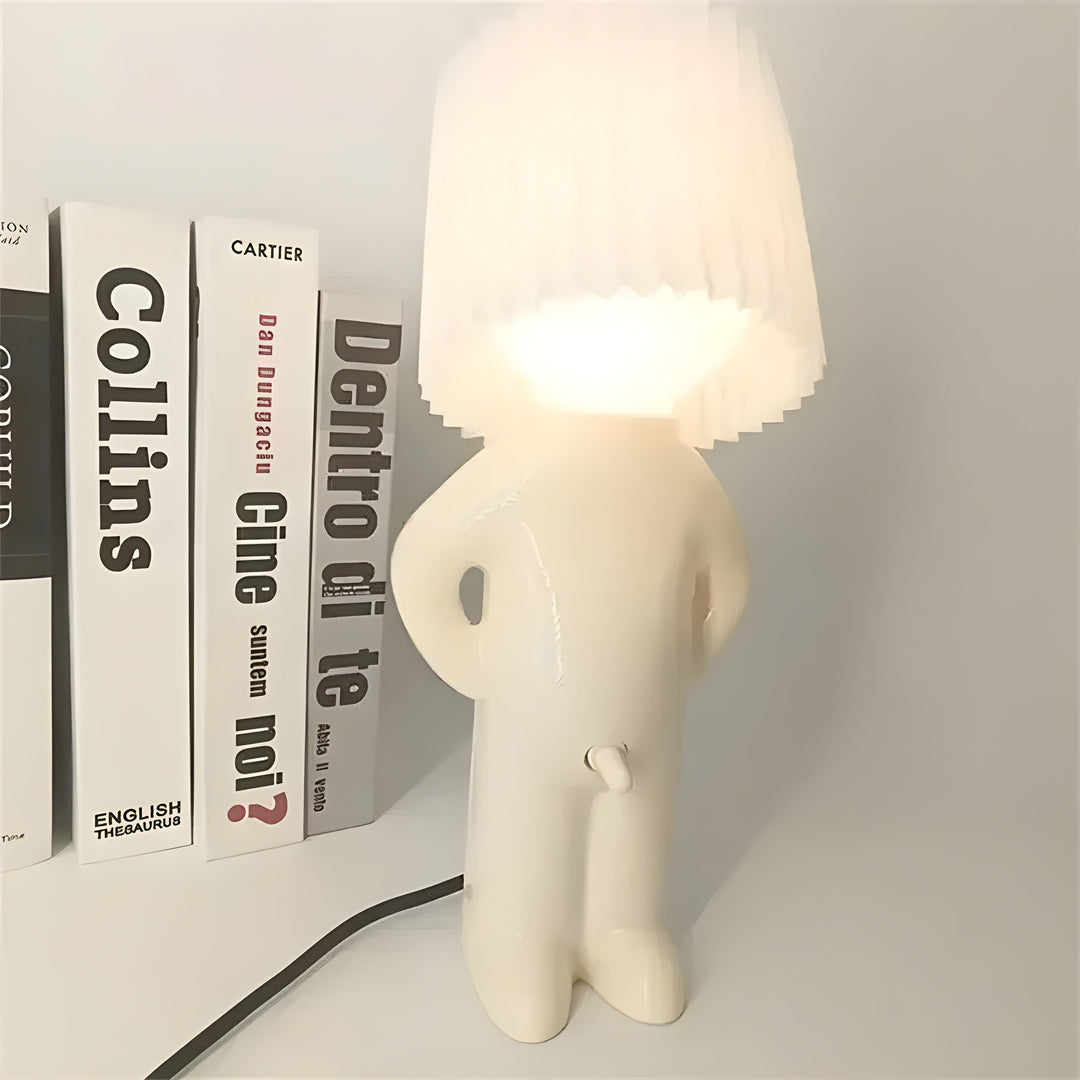 Sassy Boy Kreativ Bordslampa – Unik Belysning för Sovrum och Vardagsrum