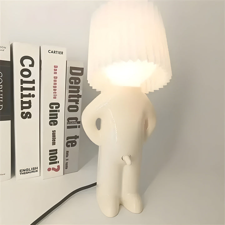Sassy Boy Kreativ Bordslampa – Unik Belysning för Sovrum och Vardagsrum