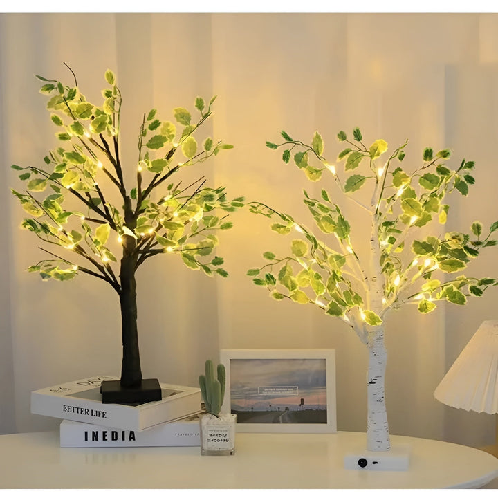 Magisk BrightTree Bordslampa – Elegant Träddesign med Varm LED-ljus