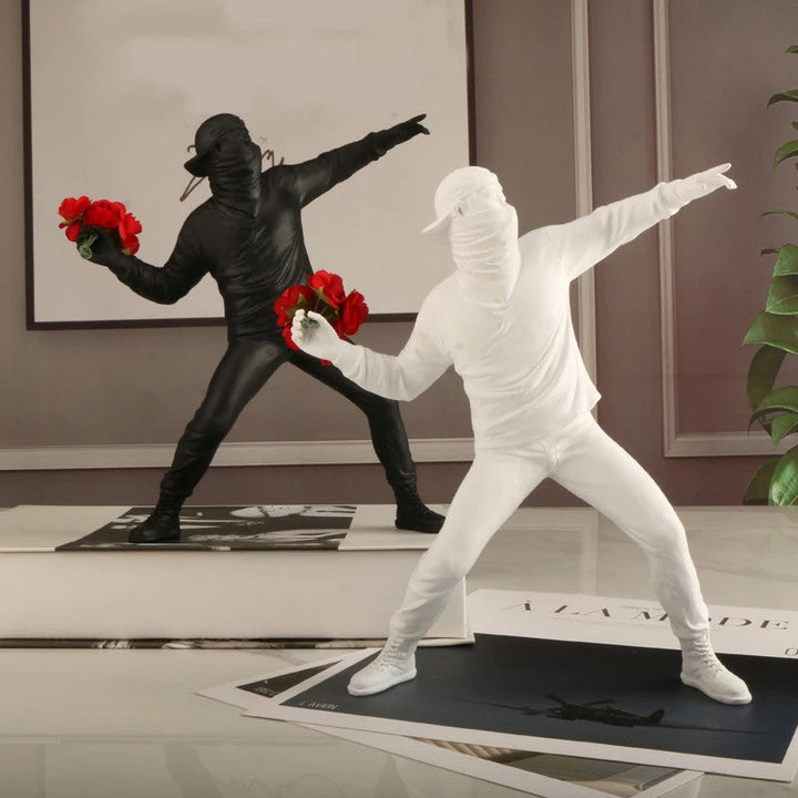Banksy Blomster Vandal