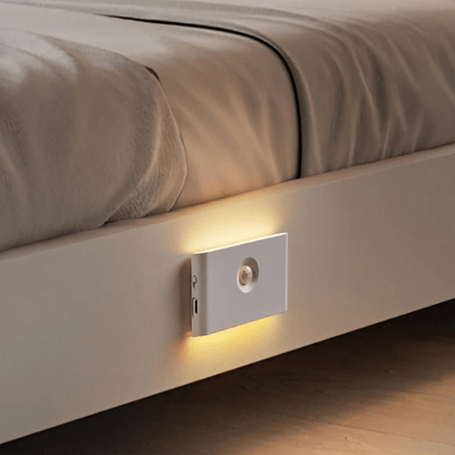 Trådlösa LED-nattlampor med rörelsesensor | USB-uppladdningsbara | Mjuk varm ljus |