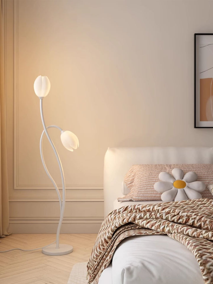 Modern Blomster Golvlampa med G9 Sockel