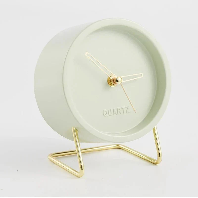 Minimalistisk Konst Inspirerad Kvartsur