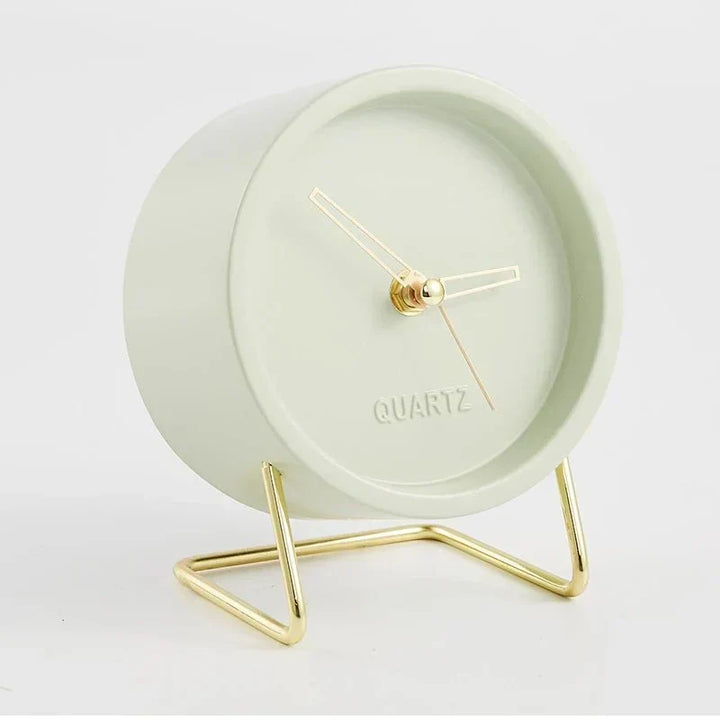 Minimalistisk Konst Inspirerad Kvartsur
