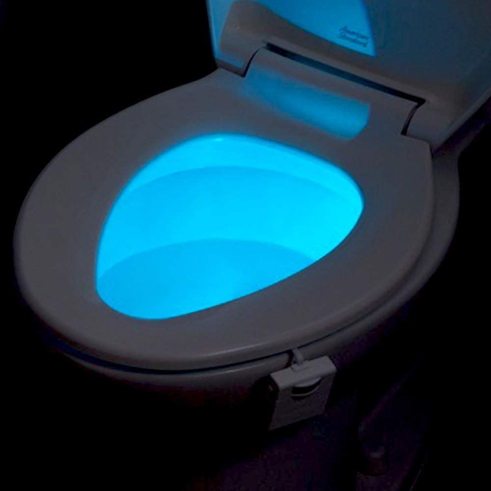 Rörelseaktiverad Toalett Nattlampa - GlowBowl