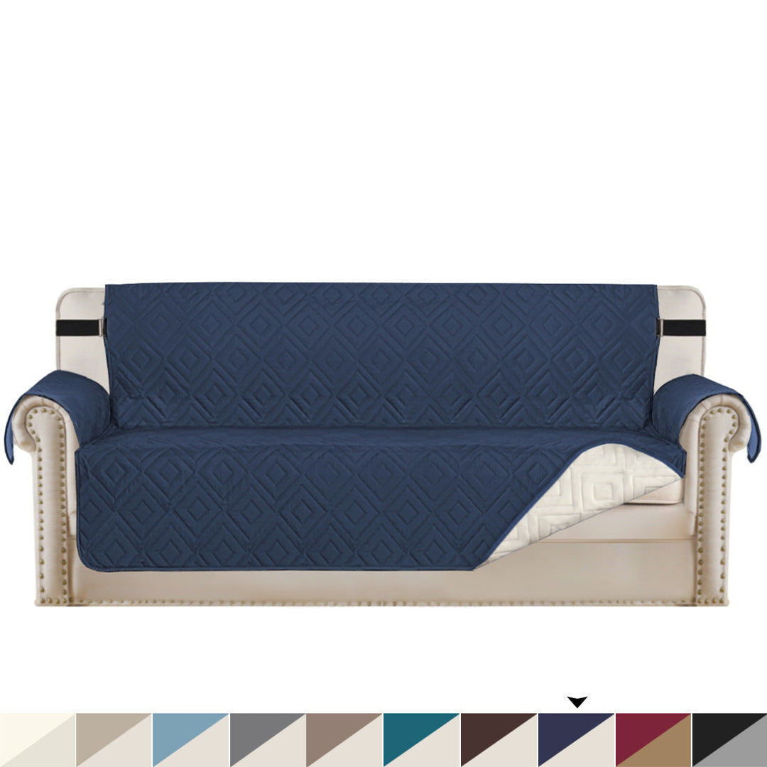 Quiltad Sofföverdrag Djurskydd Vattentät Soffslipcovers 1/2/3 Sittgrupp