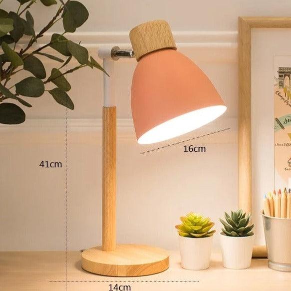 Nordisk Bordslampa | Trä, Järn