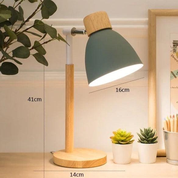 Nordisk Bordslampa | Trä, Järn