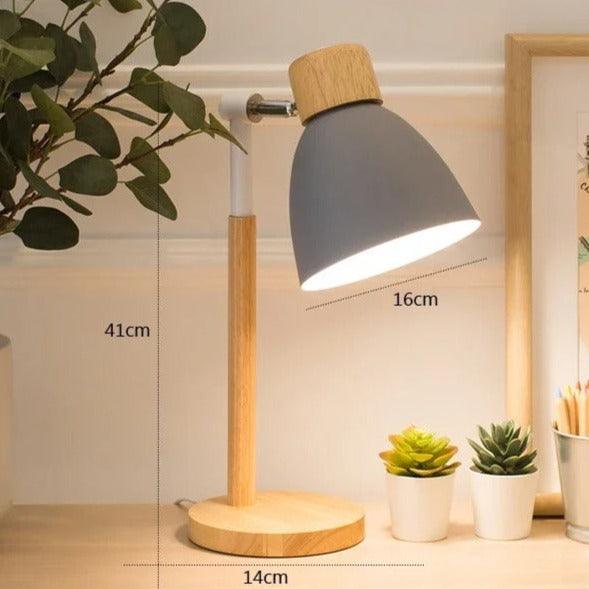 Nordisk Bordslampa | Trä, Järn