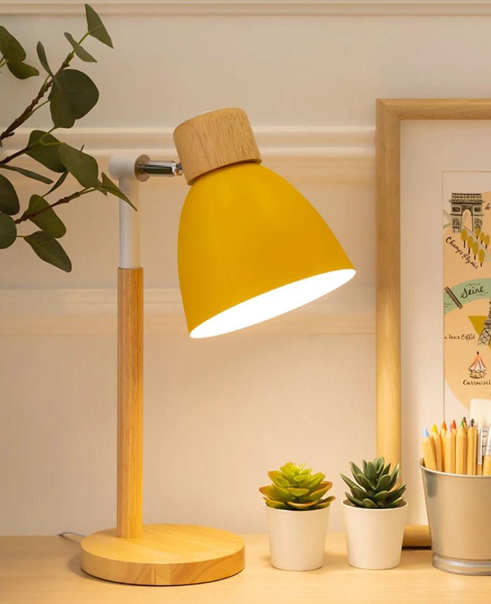 Nordisk Bordslampa | Trä, Järn