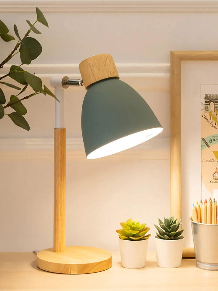 Nordisk Bordslampa | Trä, Järn