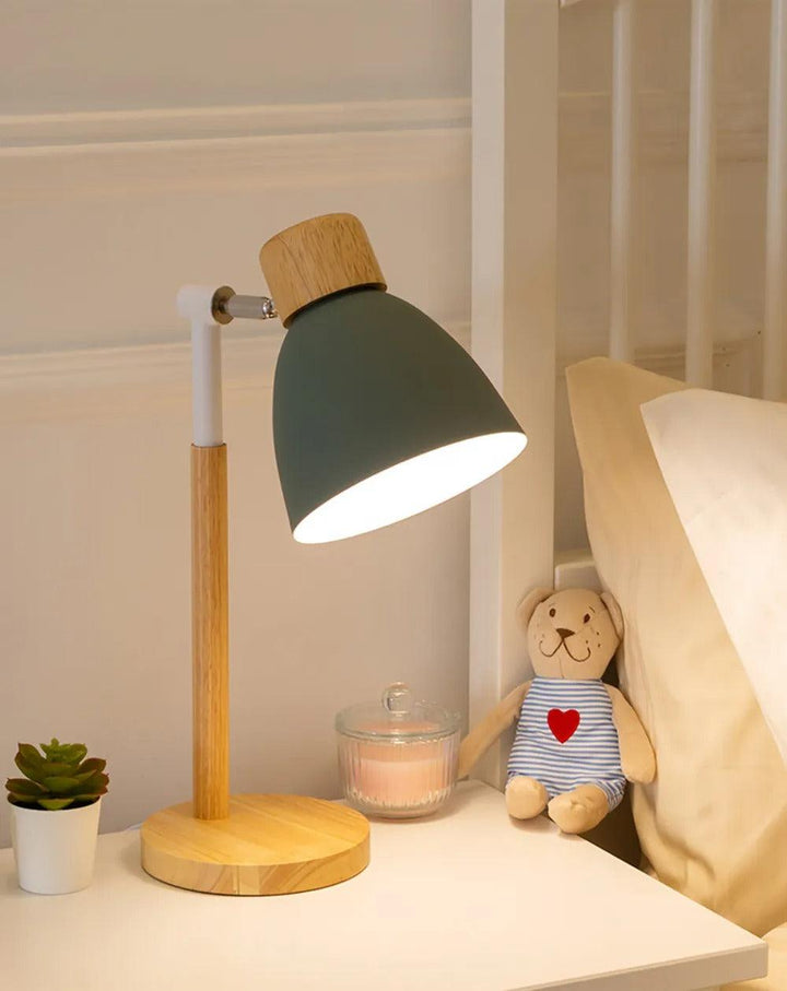 Nordisk Bordslampa | Trä, Järn