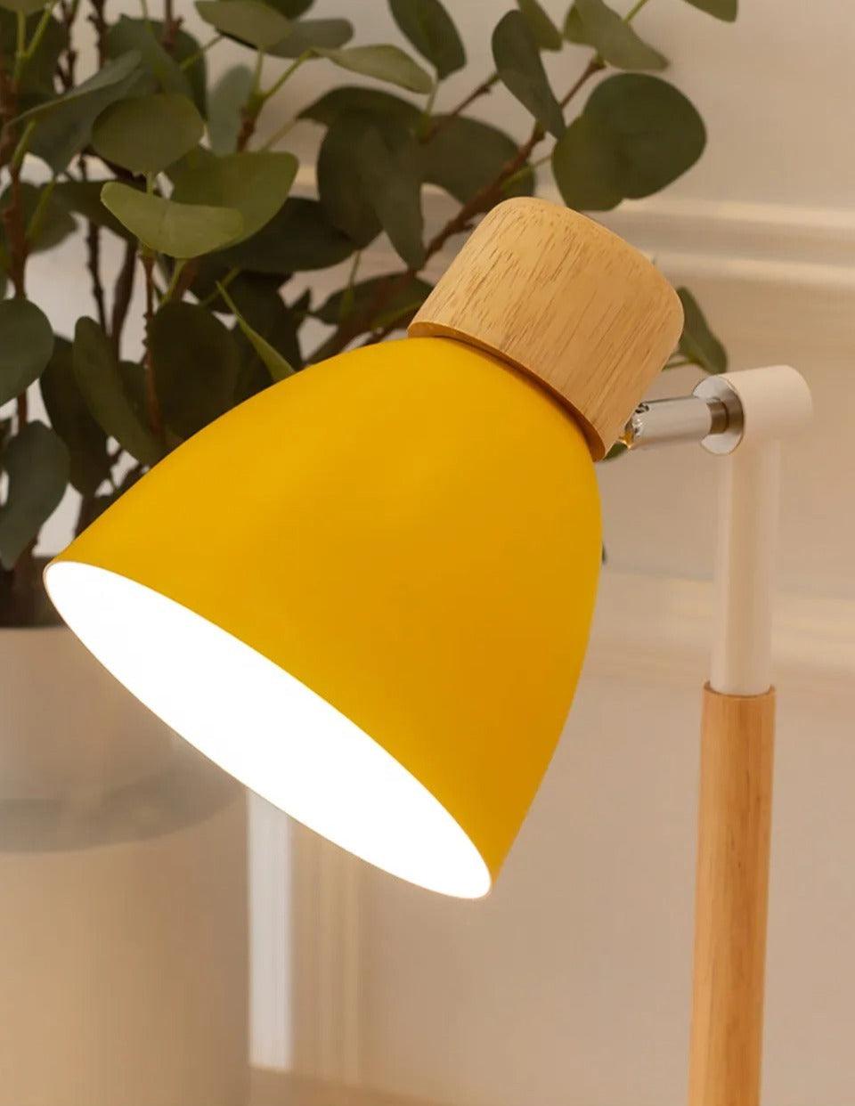 Nordisk Bordslampa | Trä, Järn