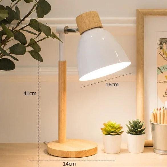 Nordisk Bordslampa | Trä, Järn