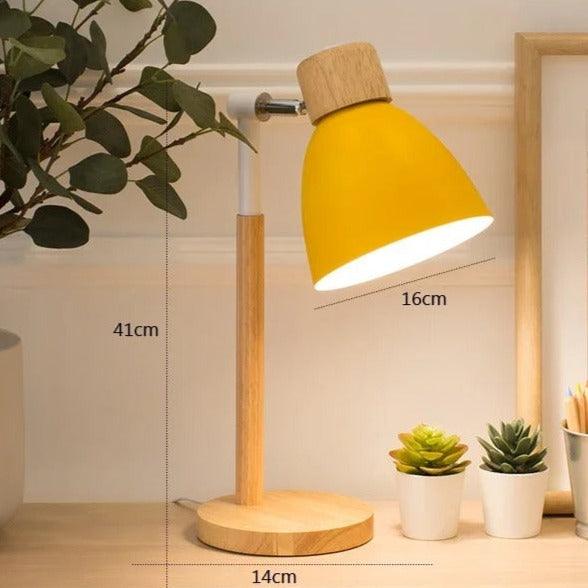 Nordisk Bordslampa | Trä, Järn
