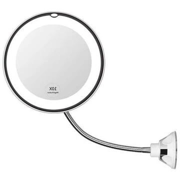 10X LED-spegel med sugkopp