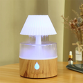 Regnmoln Luftfuktare - Kylig Dimma Aromaterapi Diffuser, USB-Driven med Nattljus
