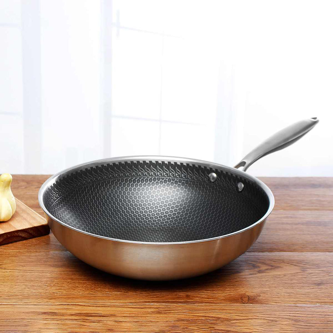 KitchenPro | Non-stick rostfri stekpanna