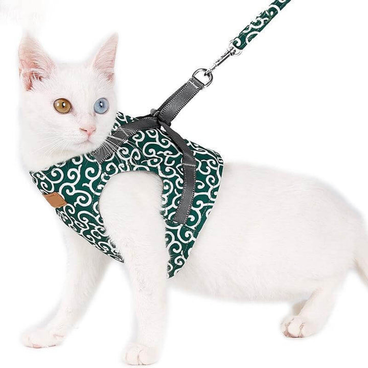 PAWVENTURE SÄNG – Kattsele med andningsbart nät och koppel