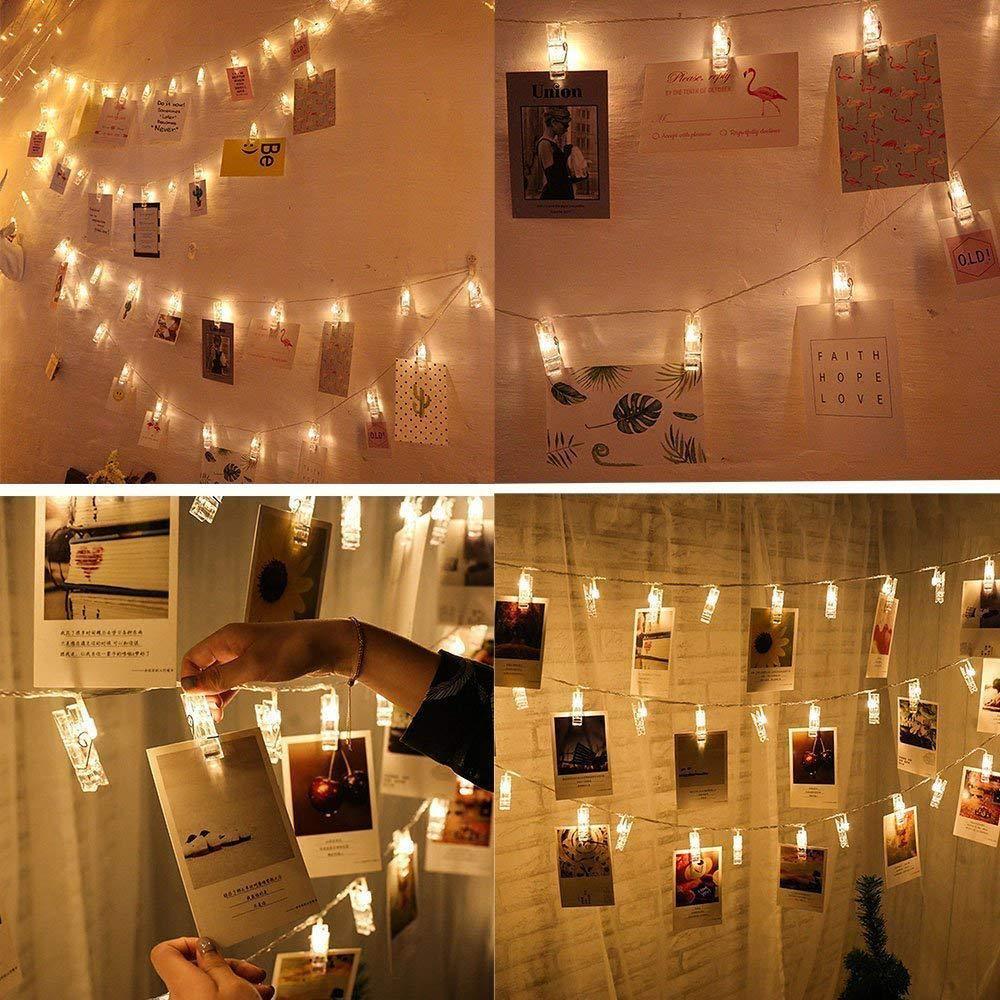 Fotoklipp LED Fairy String Lights för Bilder