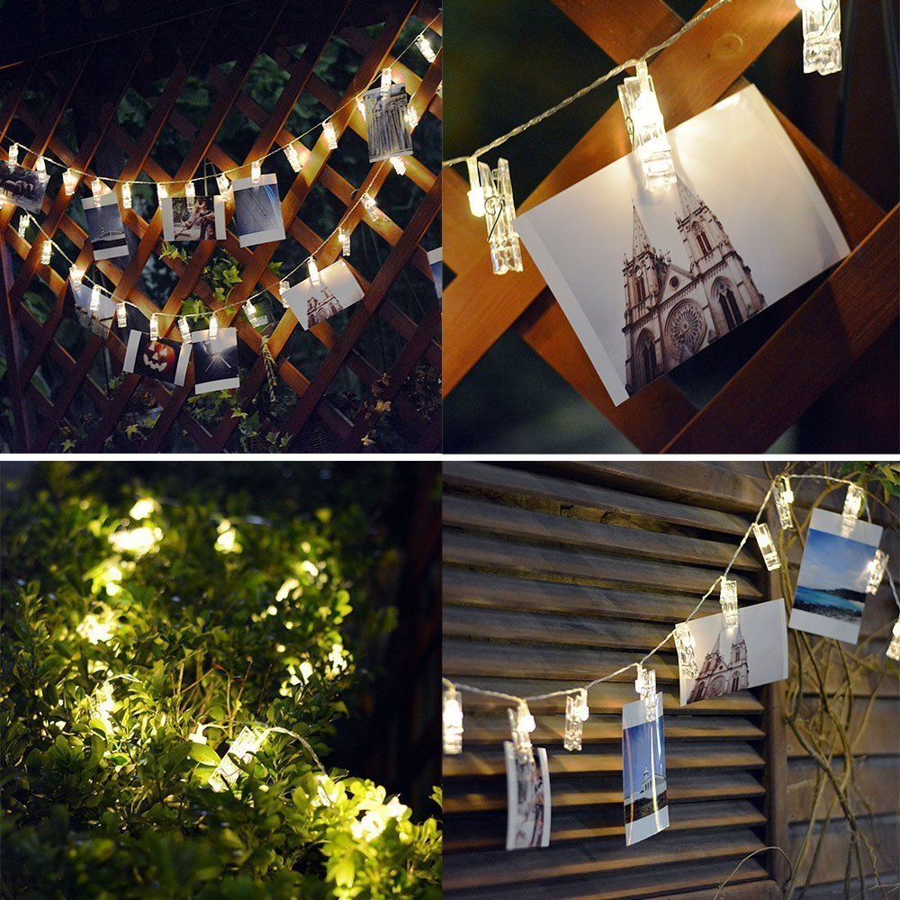 Fotoklipp LED Fairy String Lights för Bilder