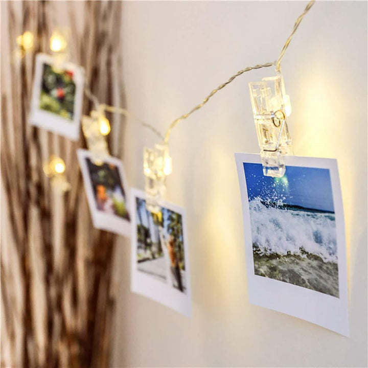 Fotoklipp LED Fairy String Lights för Bilder