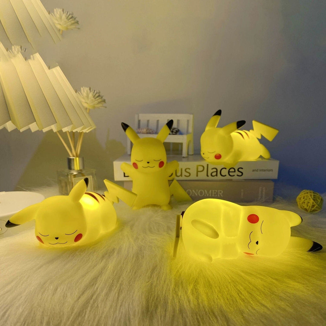 Förtrollande Pikachu Nattlampa - Magiskt Ljus för Barn