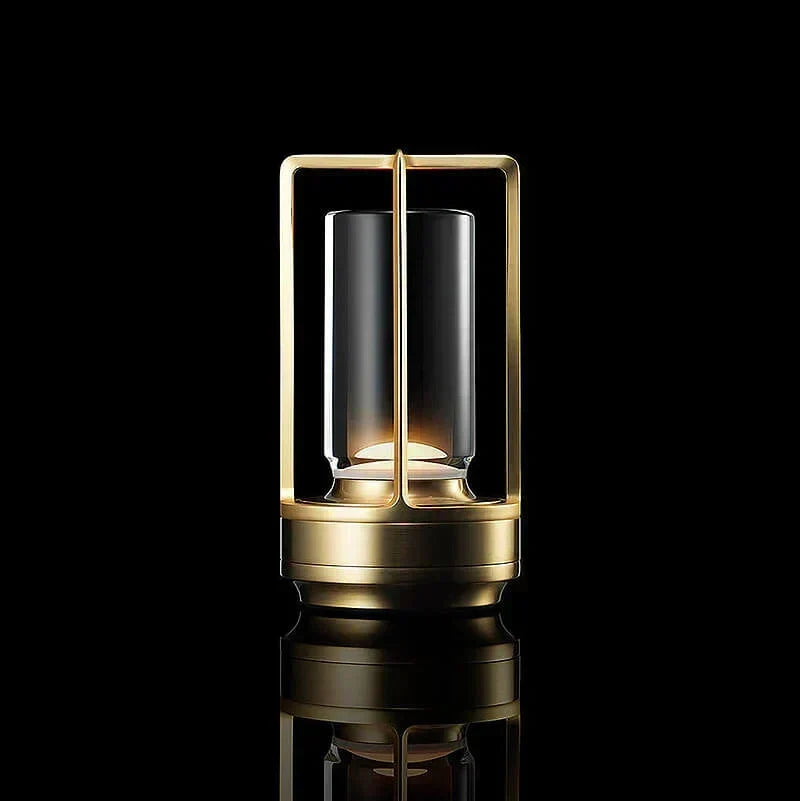 Vattentät och Portabel Kristall Bordslampa - AuroraGlow