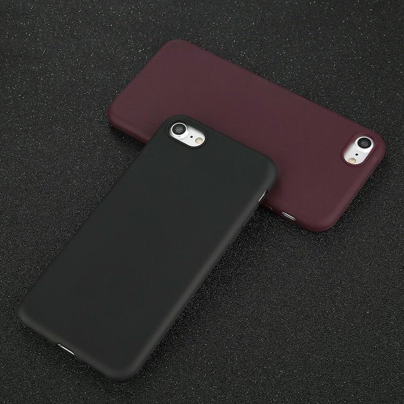 Aleta - Mjuk silikon matt iPhone-fodral |
