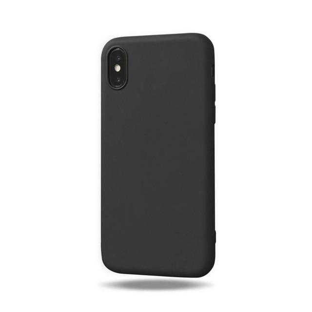 Aleta - Mjuk silikon matt iPhone-fodral |