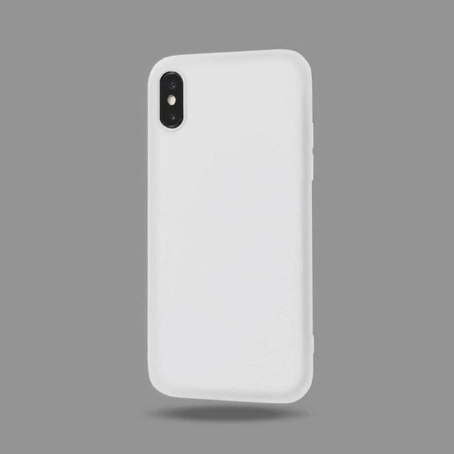 Aleta - Mjuk silikon matt iPhone-fodral |